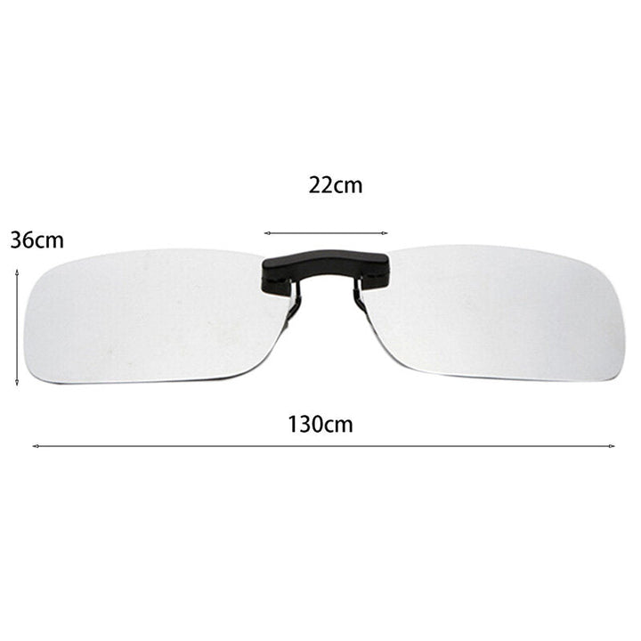 Polarized Clip On Driving Glasses Sunglasses Day Vision UV400 Lens Driving Night Vision Riding Sunglasses Clip Image 4