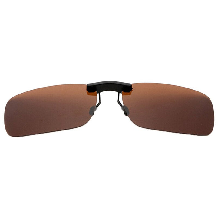 Polarized Clip On Driving Glasses Sunglasses Day Vision UV400 Lens Driving Night Vision Riding Sunglasses Clip Image 1