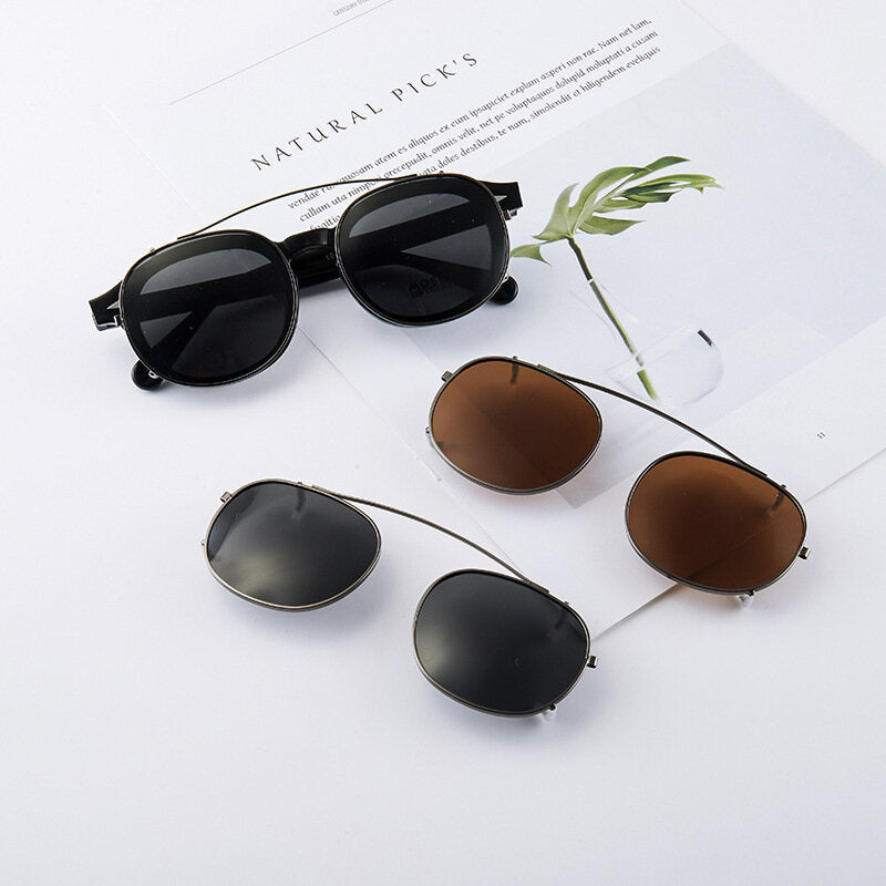 Polarized Clip-on Sunglasses Near-sighted Lenses Stable Non-slip Outdoor Travel Sun Glasses For Men and Women Image 2