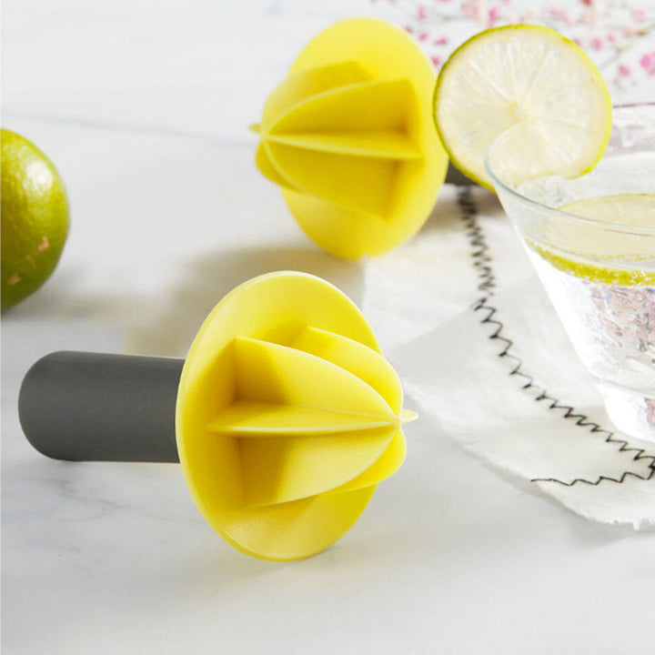 Portable Manual Lemon Juicer Squeezer Lemon Six-petal Angle PP Material Kitchen Tools Fruit Image 8