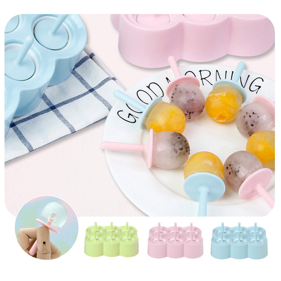 Portable Food Grade Ice Cream Mold Popsicle Mould Ball Maker Baby DIY Food Supplement Tools for Fruit Shake Accessories Image 4