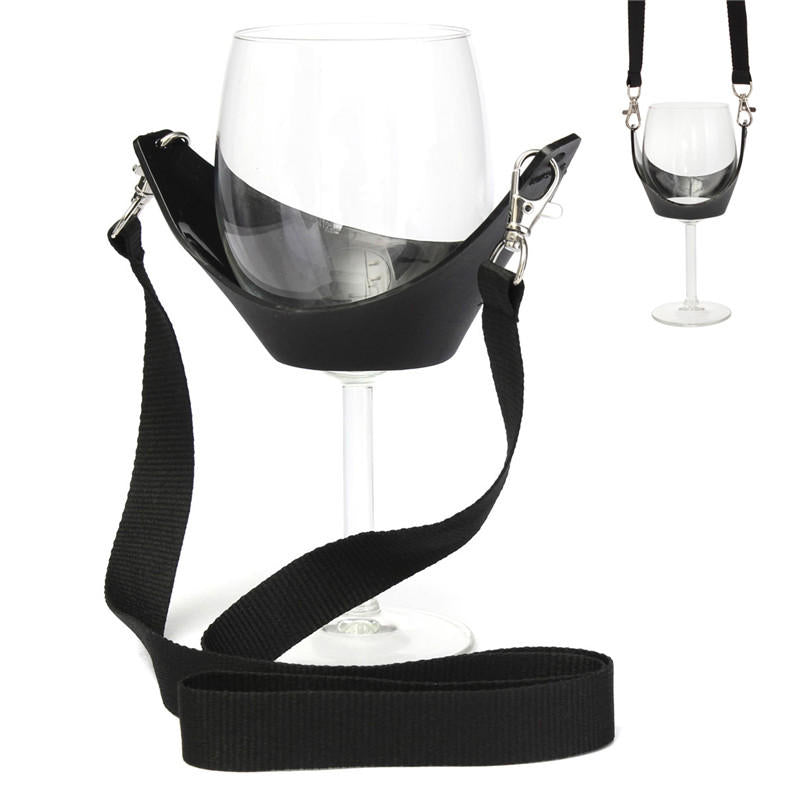 Portable Wine Glass Holder Strip Birthday Party Wine Holder Multifunction Bar Tool Image 6