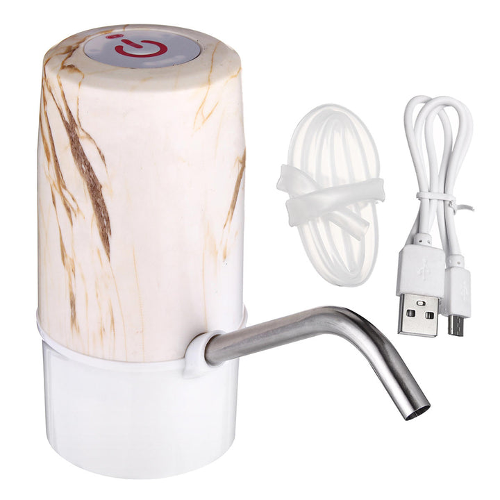 Rechargeable Water Drinking Gallon Bottled Dispenser Portable Pump USB Cable Water Pumping Device Image 10