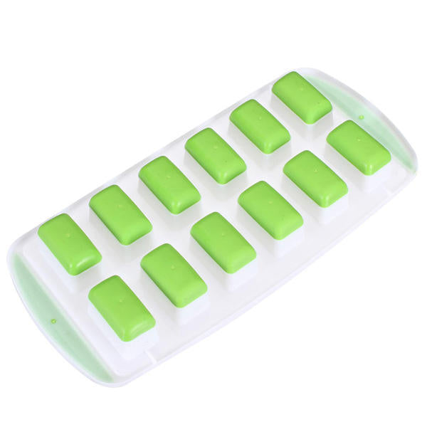 Rectangle Silicone Ice Cube Tray Jelly Chocolate Pudding Mold Image 3