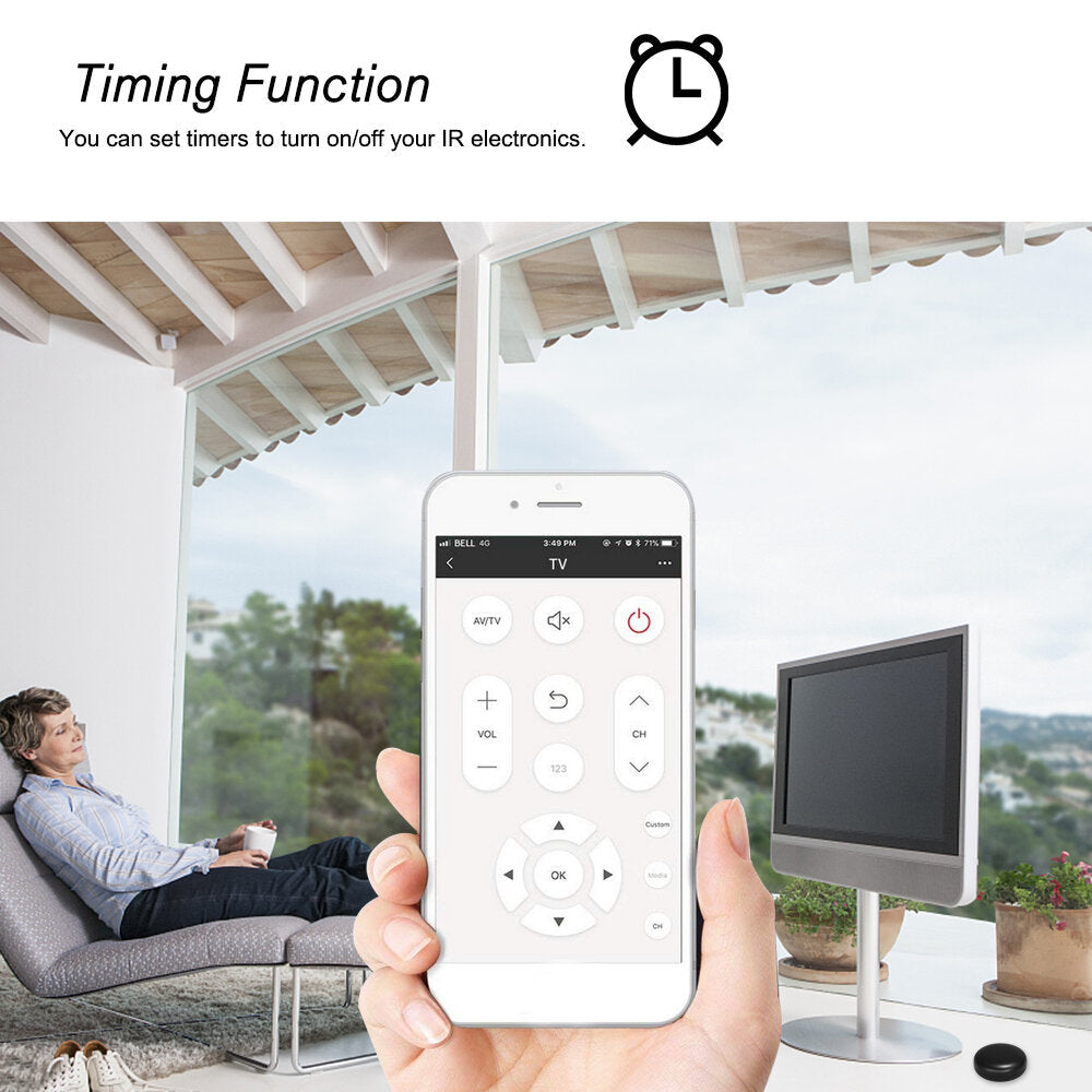 Smart Home Intelligent WIFI Infrared Remote Controller Voice Remote Control Works with Alexa Google Home Image 4