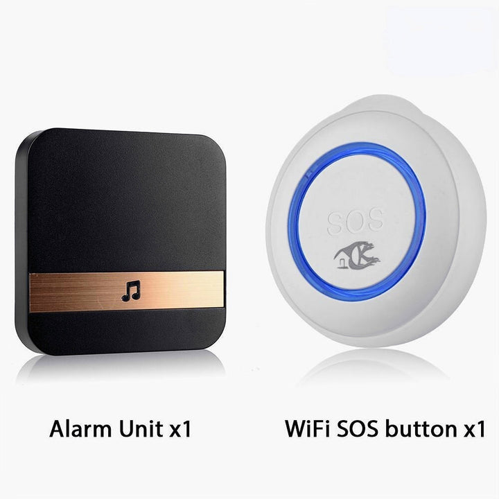 Smart Wifi Emergency Button Speakers One-key Alarm Call For Help Remote Call Work Image 1