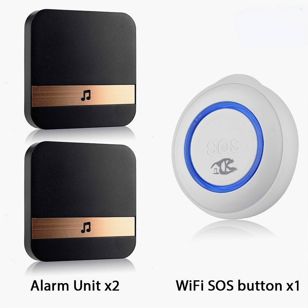 Smart Wifi Emergency Button Speakers One-key Alarm Call For Help Remote Call Work Image 2