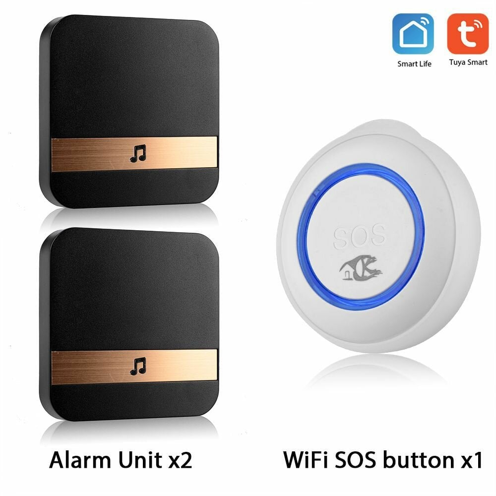 Smart Wifi Emergency Button Speakers One-key Alarm Call For Help Remote Call Work Image 8