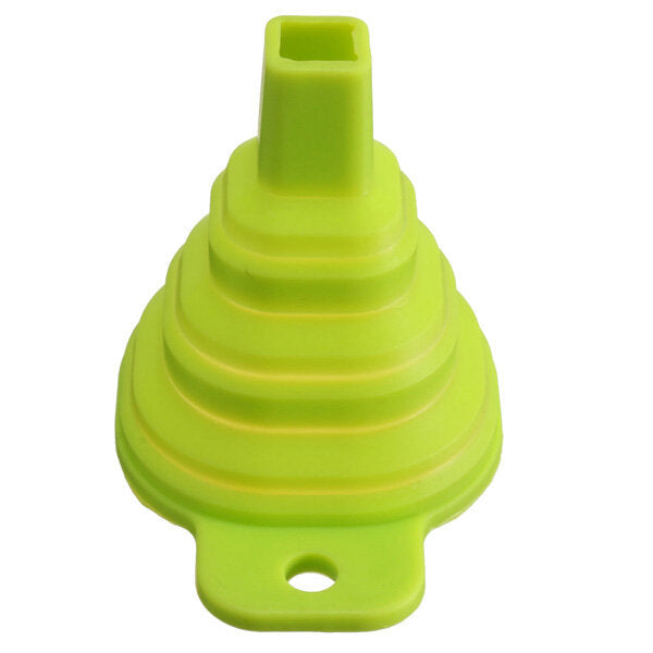 Silicone Collapsible Mini Filling Liquid Oil Water Funnel Kitchen Tools Filter Image 12