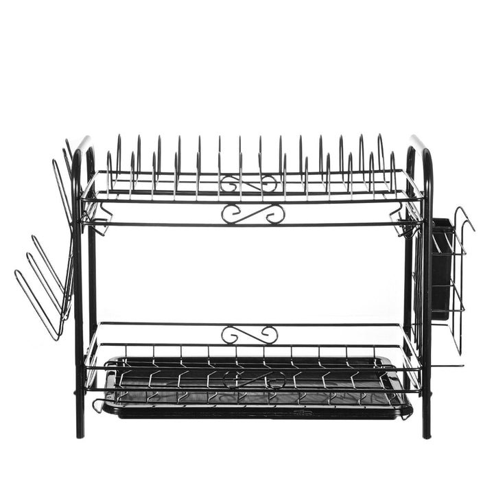 Stainless Steel Dish Rack Sink Bowl Shelf Nonslip Cutlery Holder Kitchen Drying Rack Organizer for Kitchen Tools Image 7
