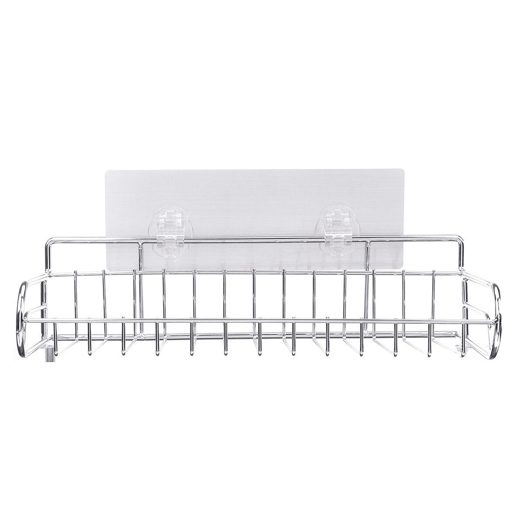 Stainless Steel Kitchen Storage Holder Shelf Rack Cutting Board Tableware Holder Image 7