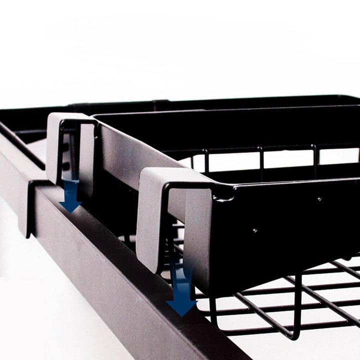Stainless Steel Shelf Dishes Drying Sink Drain Rack Storage Set for Kitchen Utensils Holder Image 3