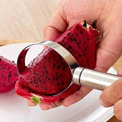 Stainless Steel Vegetable Cutter Fruit Melon Corer Seed Dig Pulp Separator Slicer Peeler Image 2