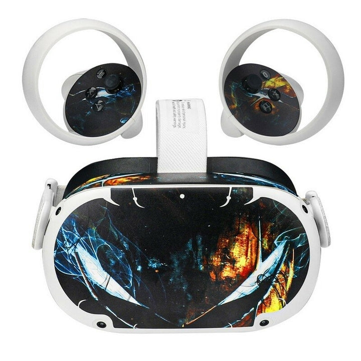 Sticker Stickers Headset Cartoon Decals Protective PVC Skin for Oculus Quest 2 VR Glasses Accessories Image 4