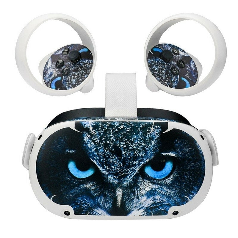 Sticker Stickers Headset Cartoon Decals Protective PVC Skin for Oculus Quest 2 VR Glasses Accessories Image 4