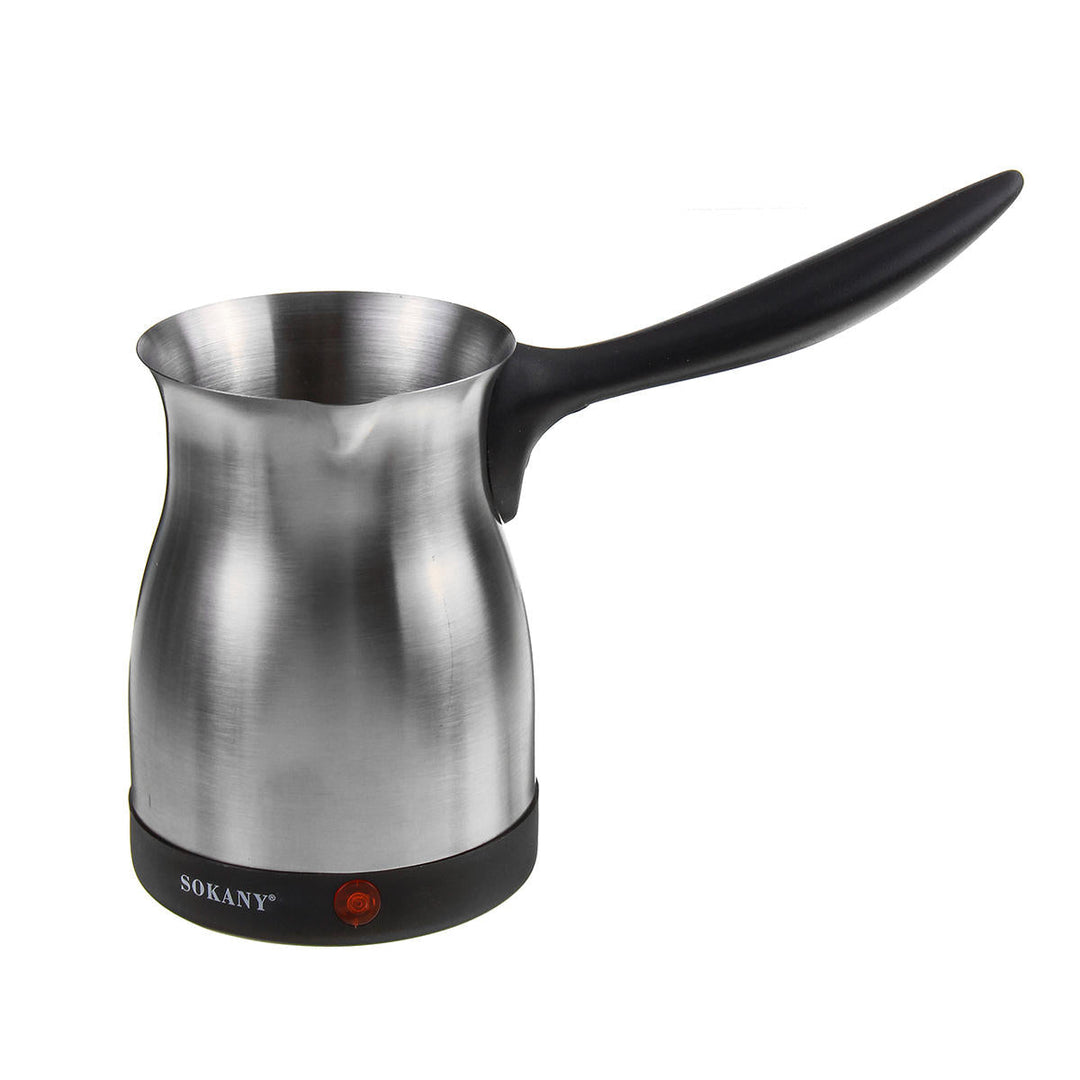 Stainless Steel Electric Turkish Greek Coffee Maker Machine Espresso Moka Pot Image 8
