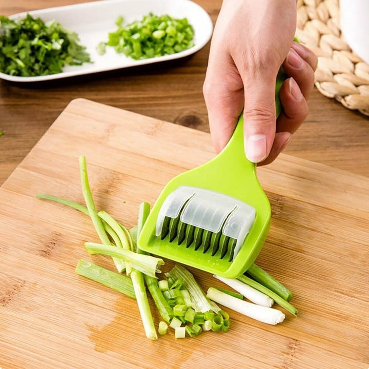 Stainless Steel Green Onion Slicer Vegetable Garlic Cutter Shredder Kitchen Tools Image 7
