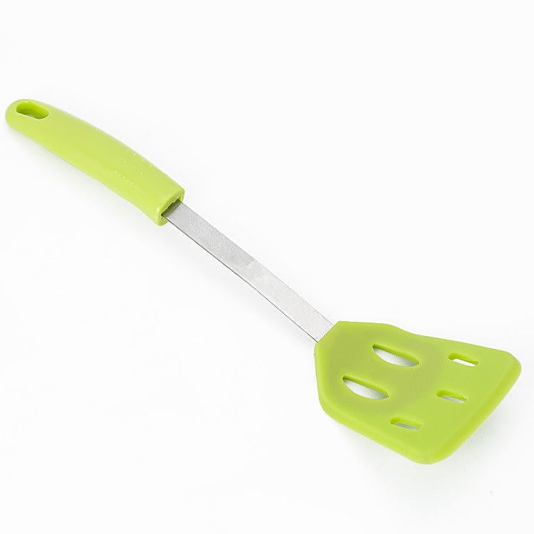 Stainless Steel Silicone Cooking Utensil Set Premium Stand Cooking Spoon Spatula Soup Ladle Image 3