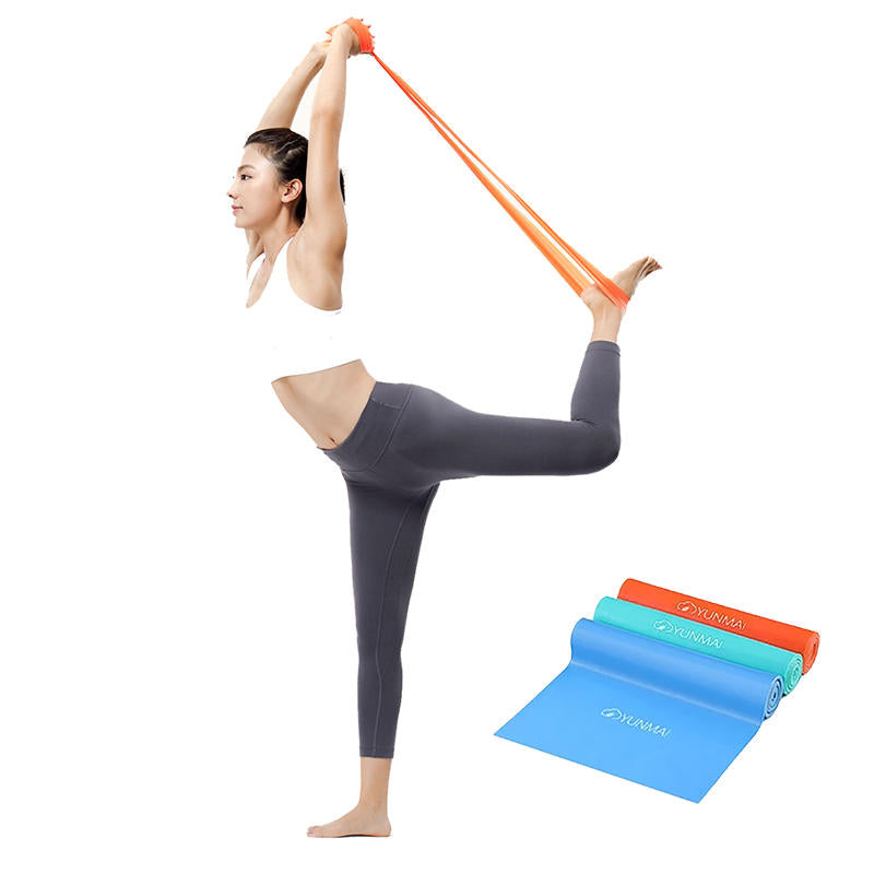 TPE Yoga Resistance Bands Exercise Strap Elasticity Band Training Fitness Equipment Image 1