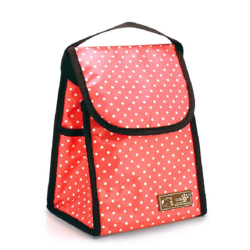 Travel Waterproof Large Capacity Insulated Cooler Lunch Tote Bag With Shoulder Strap DTTT Image 4