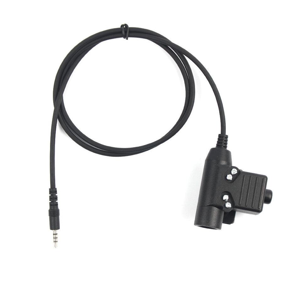 Tacical U94PTT Headset Adapter for Mobile Phone 3.5mm Headset Key Switch PTT Image 1