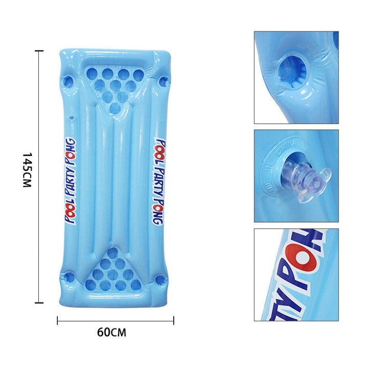 Swimming Pool Float Liquor Table Holder Pool Pond Inflatable Air Mattress For Home Sports Gam Party Image 4