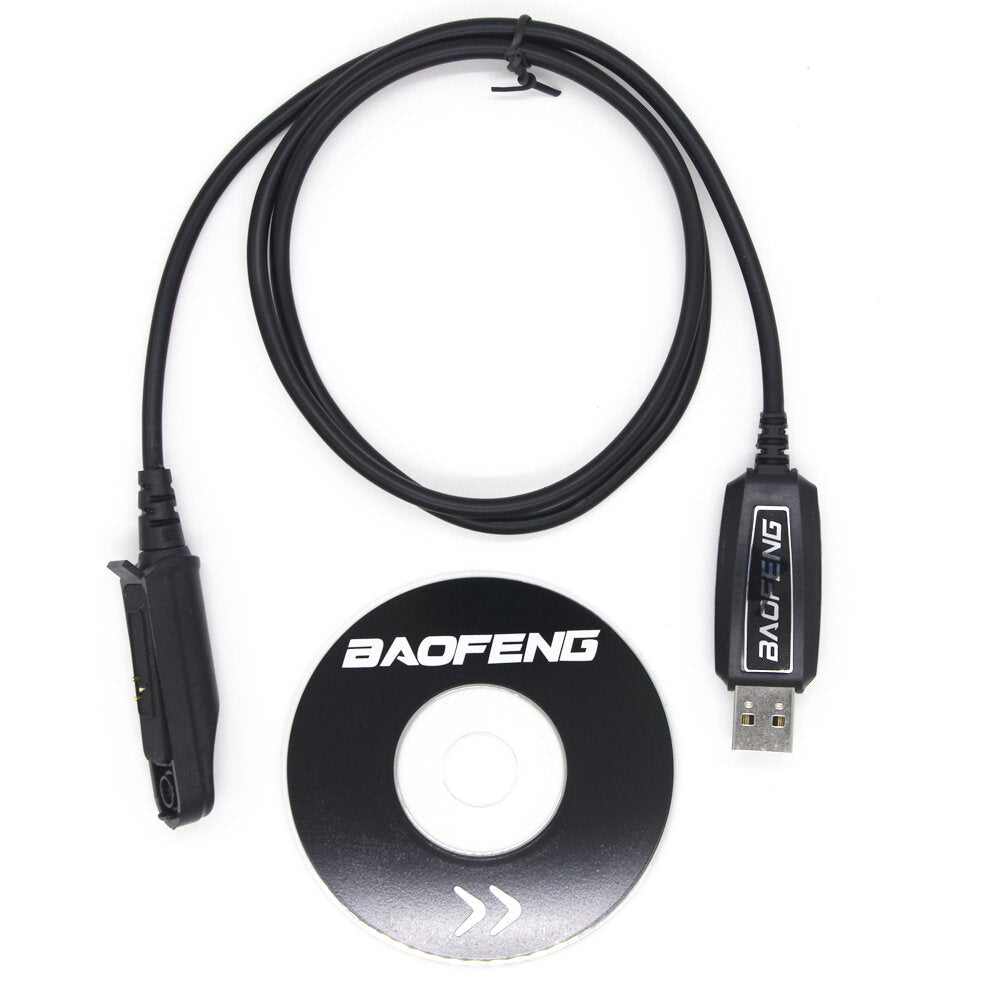 USB Programming Cable Cord CD for BF-UV9R Plus A58 9700 S58 N9 Walkie Talkie UV-9R Plus A58 Radio&PC Image 3