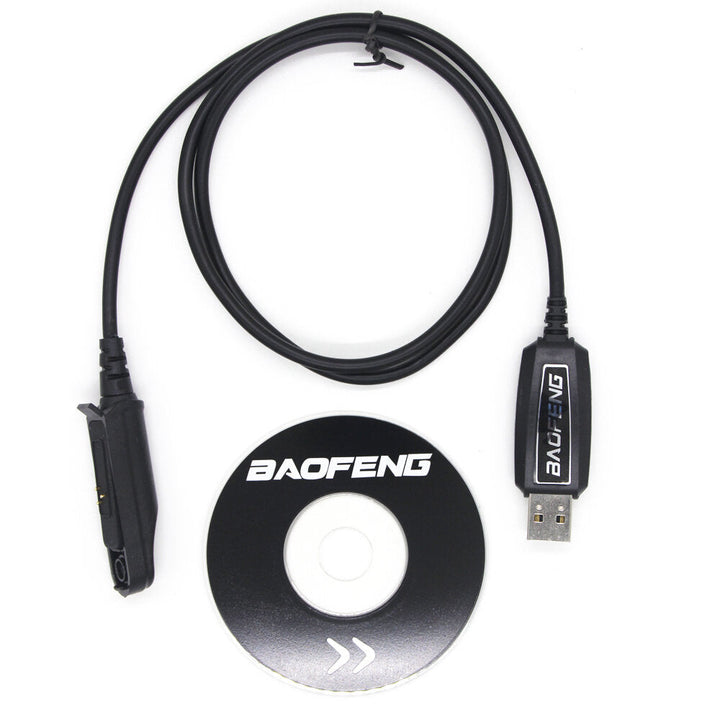 USB Programming Cable Cord CD for BF-UV9R Plus A58 9700 S58 N9 Walkie Talkie UV-9R Plus A58 RadioandPC Image 3