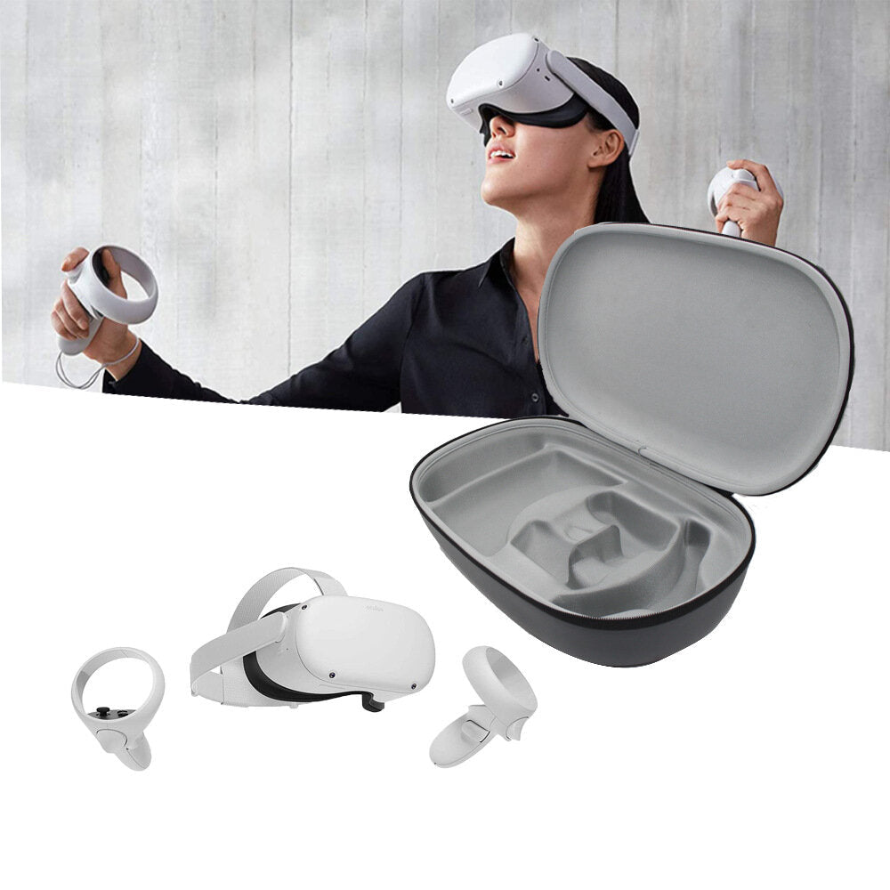 VR Gaming Headset Travel Carrying Case Hard EVA Protective Bag For Oculus Quest2 VR Glasses Storage Box Image 6
