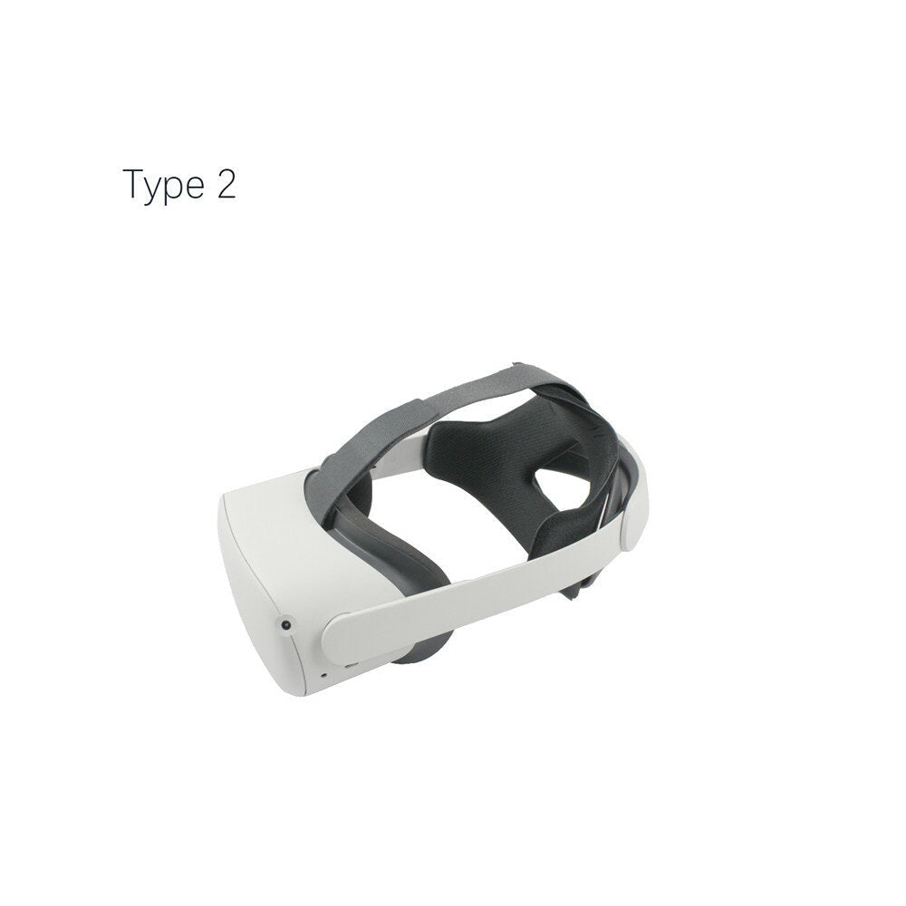VR Head Strap Pad for Oculus Quest 2 Elite Helmet VR Headset Comfortable Headband Fixing Cushion Foam Pad Non-slip Head Image 7