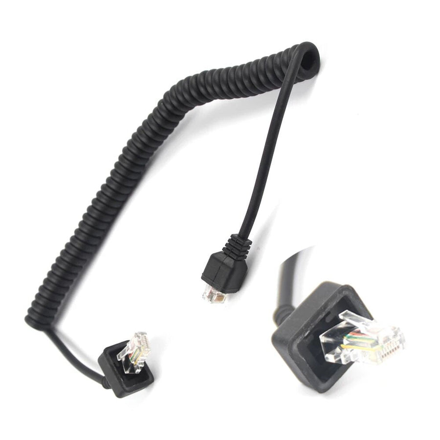 Walkie Talkie 8 Pin Replacement Speaker Microphone Cable for Kenwood TK-868G TK-768G TK-862G TK-762G TM-271A TM-471A Image 1