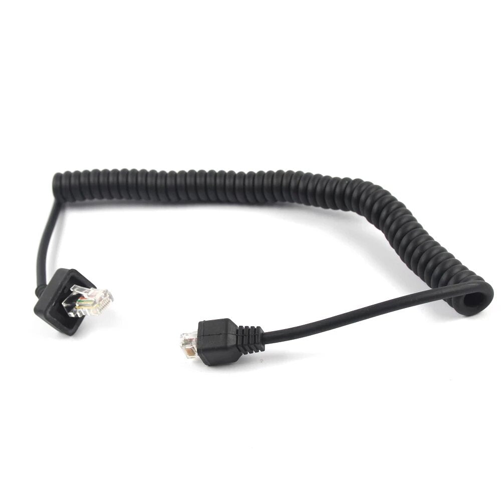 Walkie Talkie 8 Pin Replacement Speaker Microphone Cable for Kenwood TK-868G TK-768G TK-862G TK-762G TM-271A TM-471A Image 2