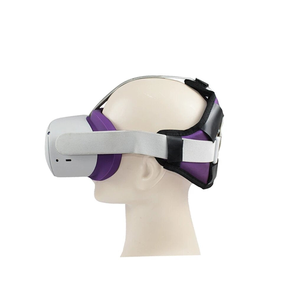 VR Helmet Headset Cushion for Oculus Quest 2 Helmet Headband Helmet Head Relief with Foam Cushion VR Eye Mask Image 10