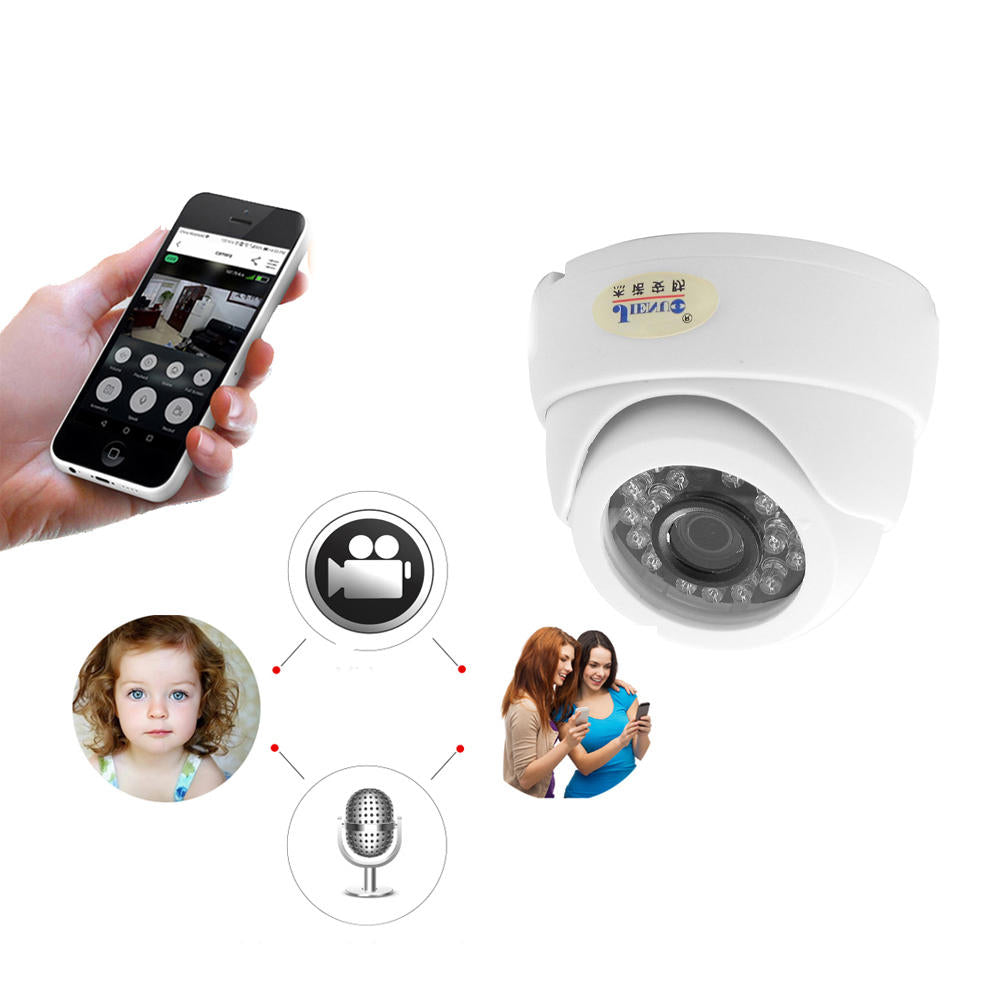 Wifi Camera 1080P CCTV Surveillance Video Security Wireless Audio IPCam Indoor Cam Infrared Dome Home IP Camera Image 2