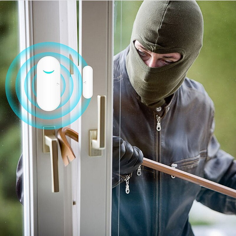 Wireless Door and Window Smart Door Magnetic Sensor Smart Linkage Switch Security Alarms Image 4