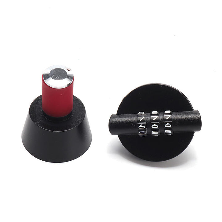 Wine Stopper with Password Combination Lock Creative Wine Bottle Stopper Lock Image 1