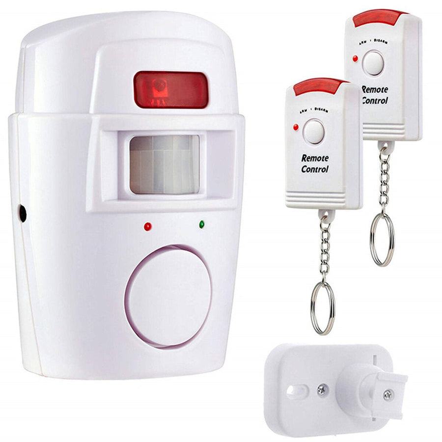 Wireless Remote Controlled Mini Alarm with IR Infrared Motion Sensor Image 1