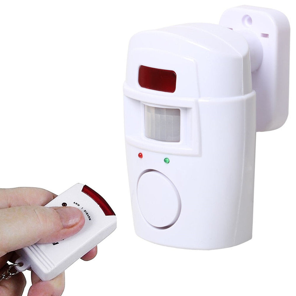Wireless Remote Controlled Mini Alarm with IR Infrared Motion Sensor Image 2