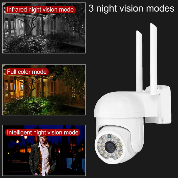 Wireless Wifi Security Camera 2MP HD Waterproof IP66 Night Vision Motion Detection Smart Alarm WIFI IP Camera Two-way Image 6