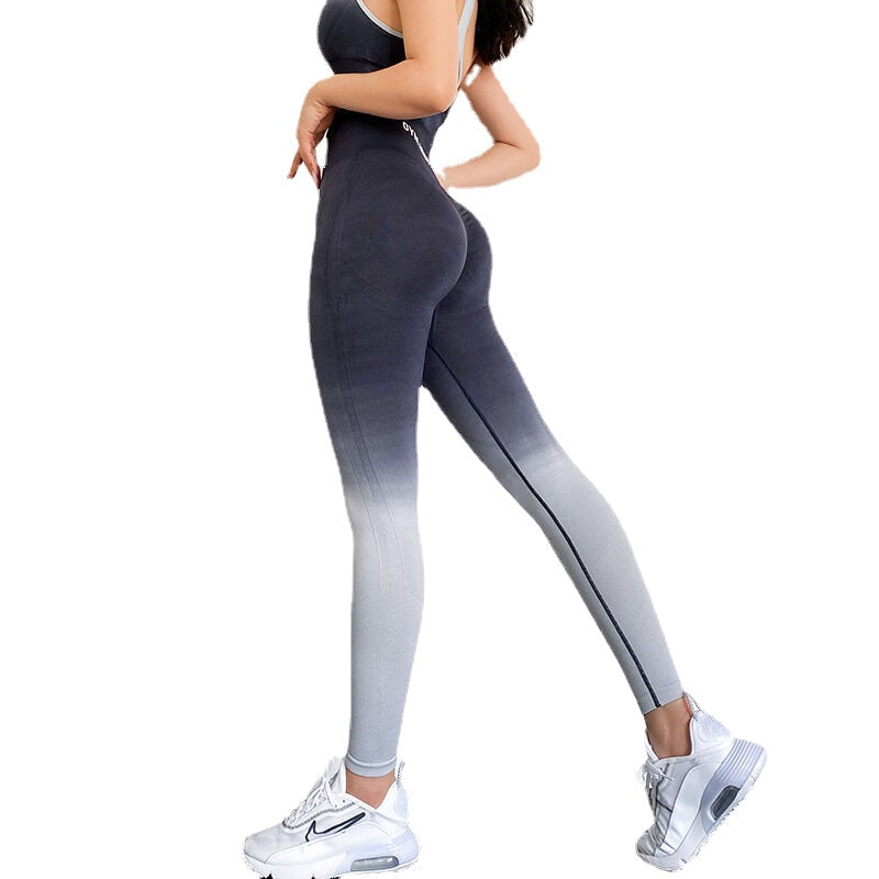 Womens High Waisted Yoga Pants Hip Lift Quick Dry Leggings Yoga Fitness Running Sports Training Sports Tights Sports Image 4