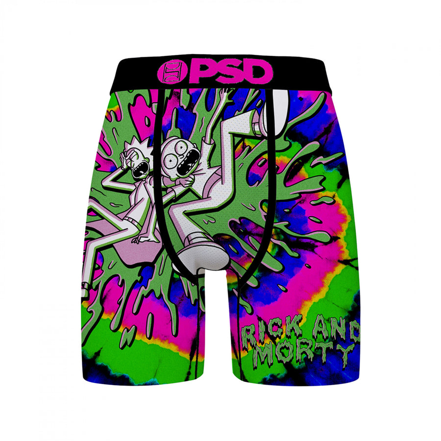 Rick And Morty Slimed PSD Boxer Briefs Image 1