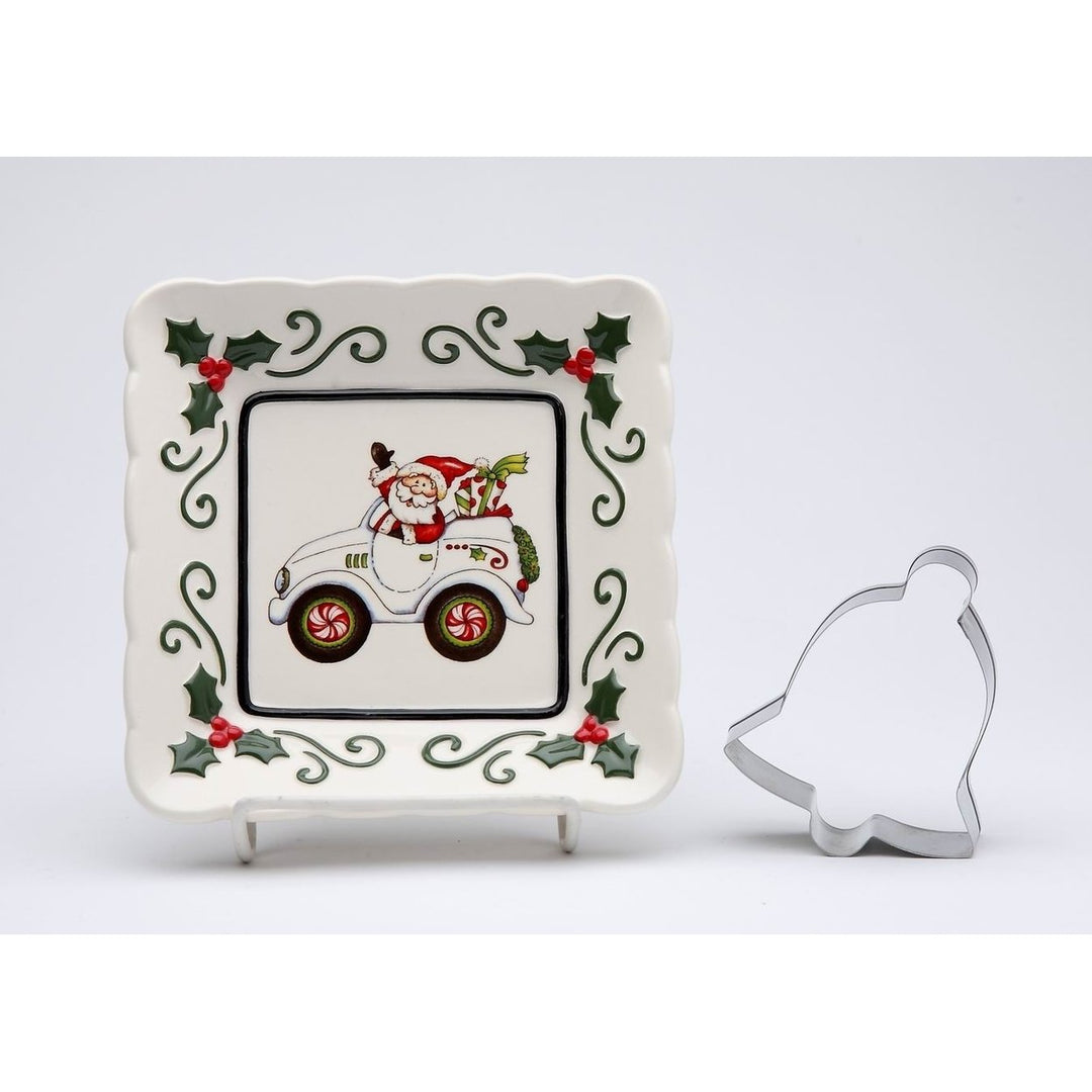 Ceramic Santa Cookie Cutter 5.5 Inch Image 3