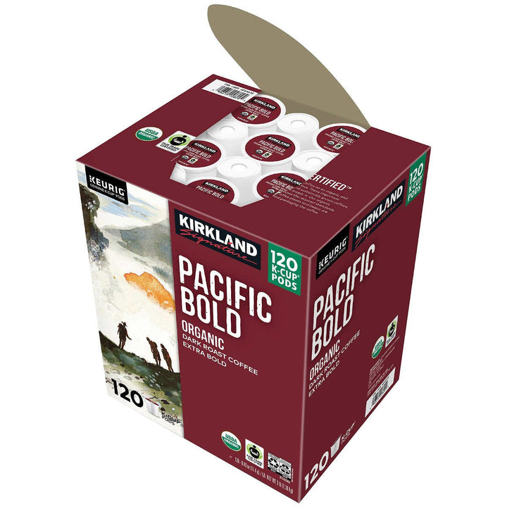 Kirkland Signature Coffee Organic Pacific Bold K-Cup Pod 120 Count Image 4