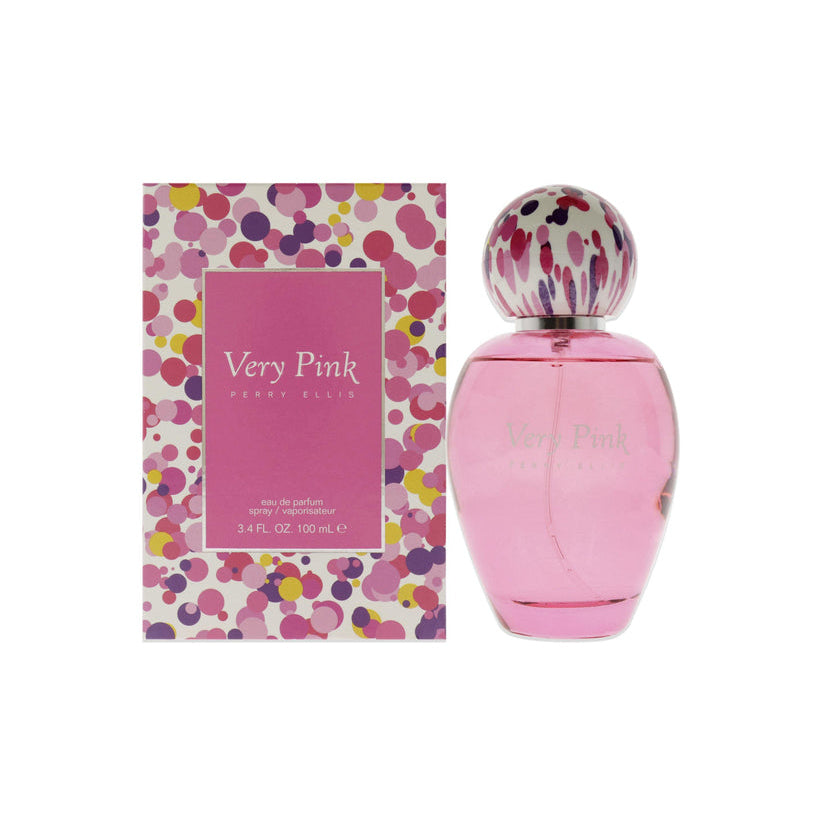 Perry Ellis Very Pink EDP Spray 3.4 oz Womens Fragrance Long Lasting Refreshing Image 3