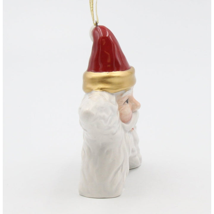 Ceramic Christmas Santa Star Ornament Home D cor  Kitchen D cor Christmas D cor Image 4