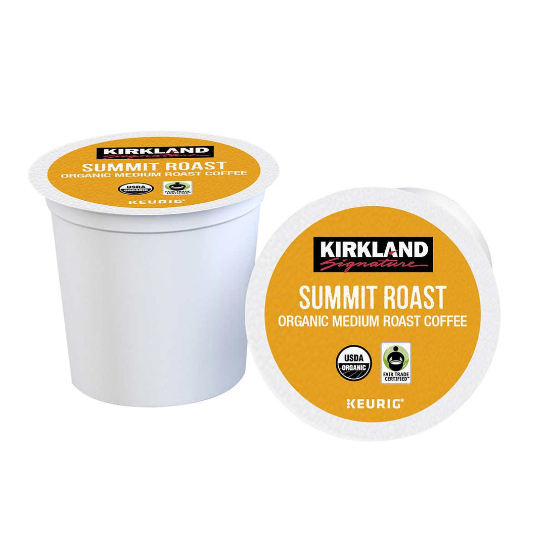 Kirkland Signature Coffee Organic Summit Roast K-Cup Pod 120 Count Image 4