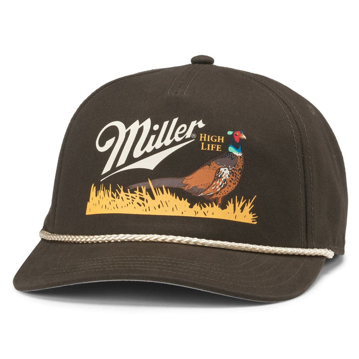 Miller High Life Pheasant Adjustable Rope Hat Image 1