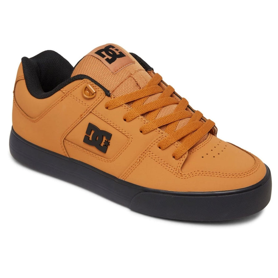 DC Mens Pure Wnt SkateboardSkate Shoe WHEAT Image 1