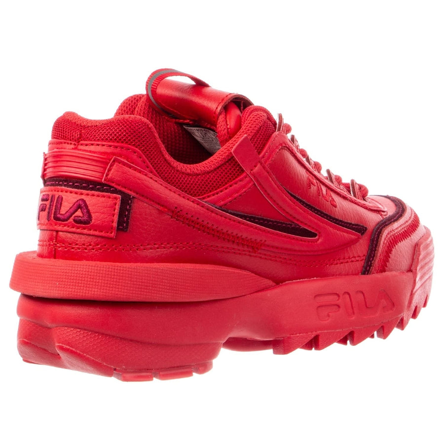 Fila Disruptor II Sneaker Womens Red Nubuck Athletic Shoes Size [Insert Size] Image 1