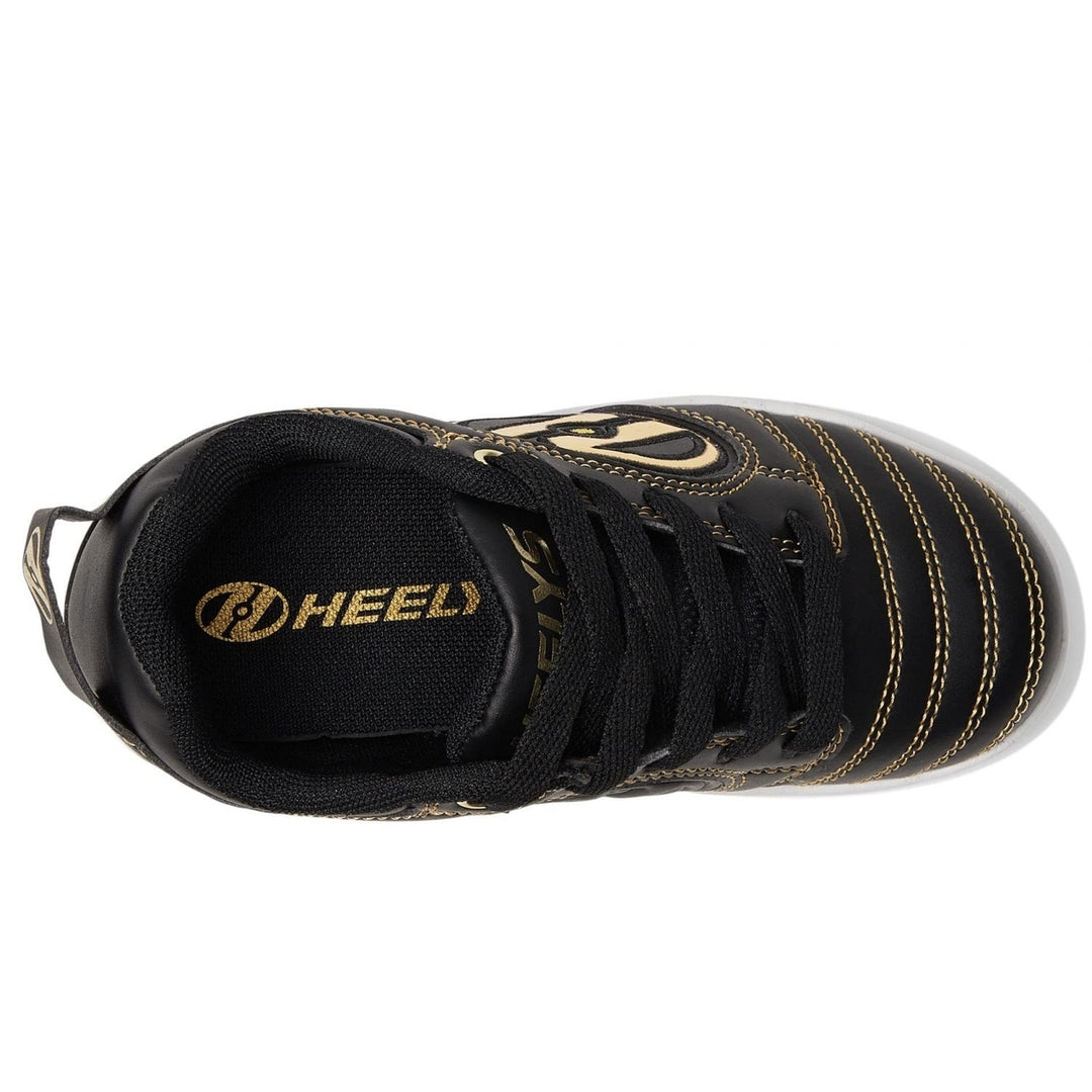 HEELYS Voyager Plus (Little Kid/Big Kid/Adult) BLACK/GOLD Image 4